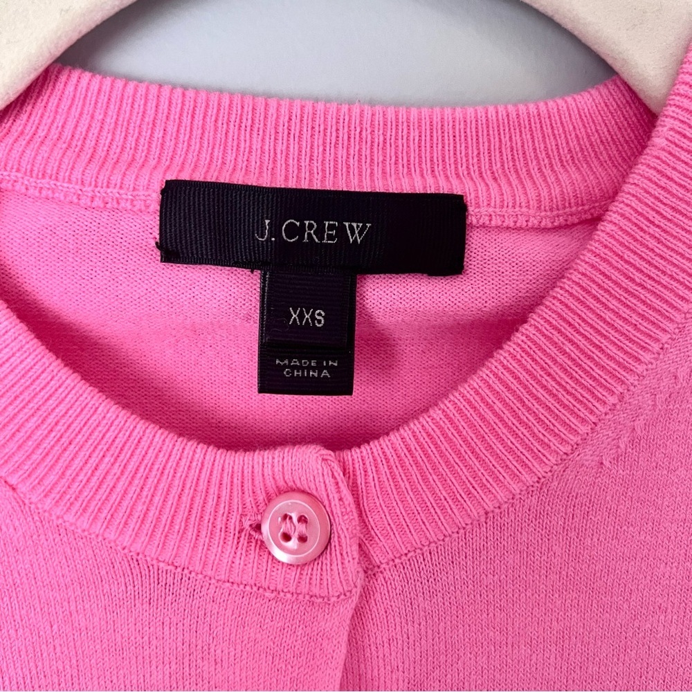 J.Crew Classic Button Cardigan | Pink | XXS - Picture 3 of 6